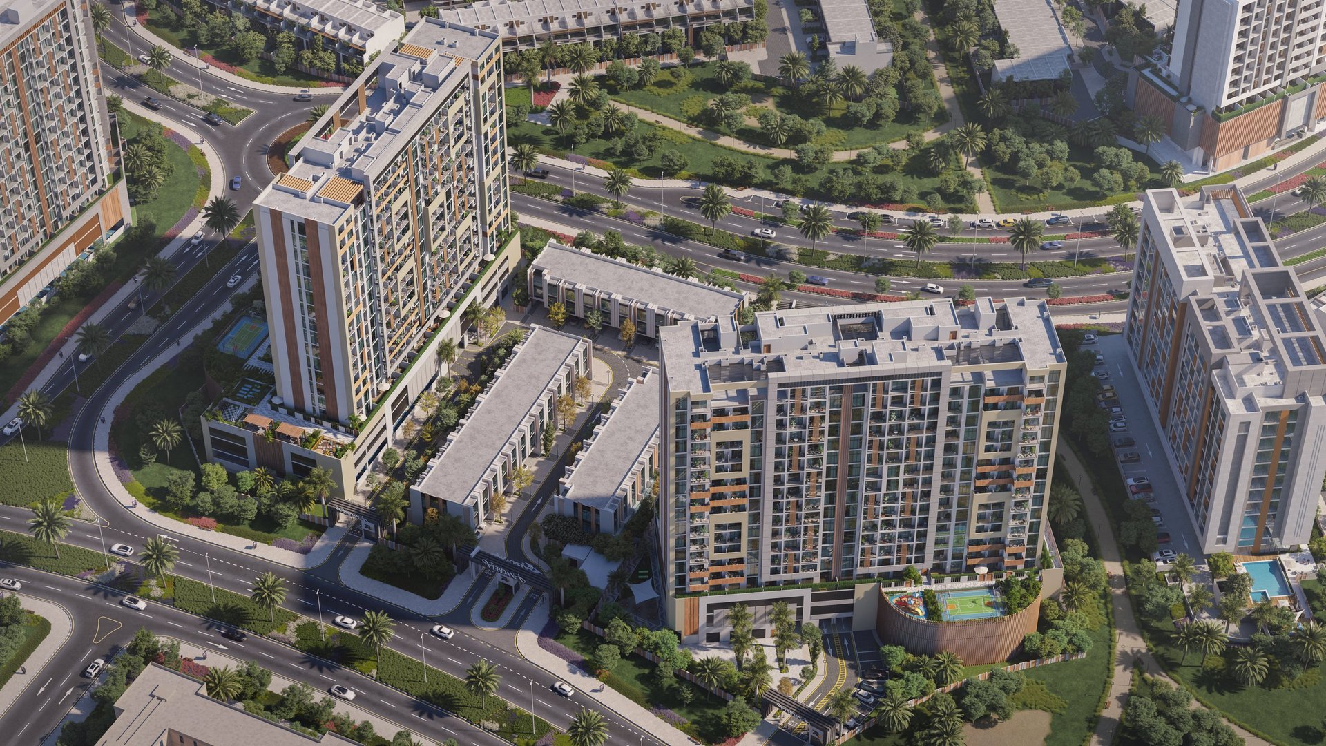 Verdana 3V Townhouse